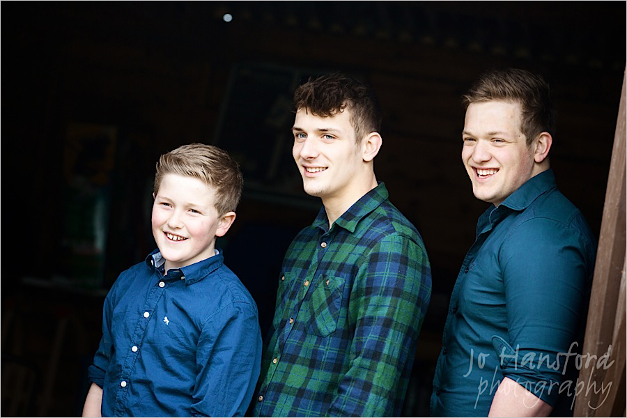 Portrait photography in Wiltshire – the Thomas Boys