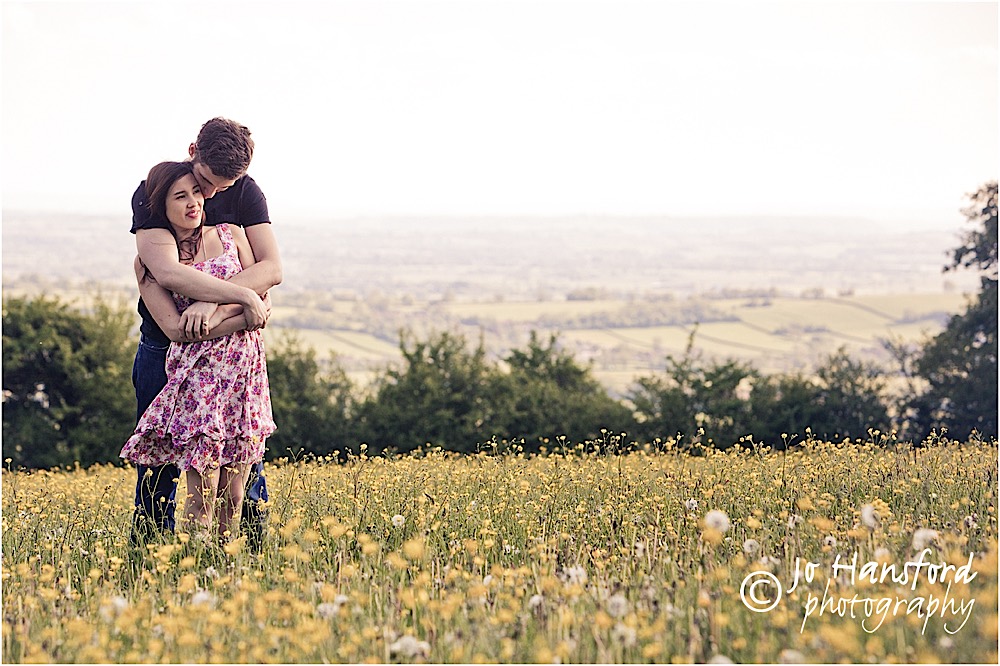Engagement photoshoot in the Mendips – shot of the week