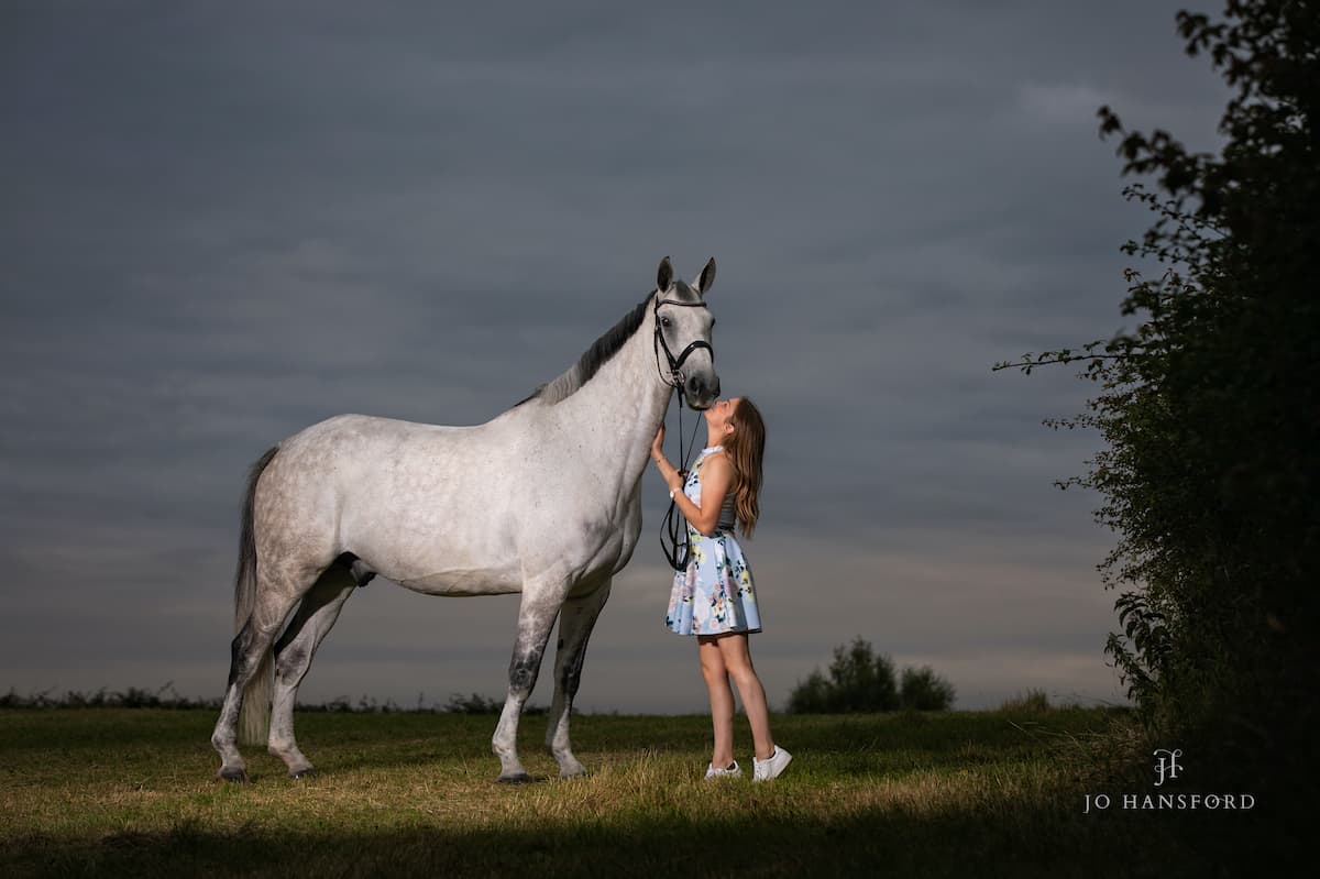 Equine photographer Cotswolds Jo Hansford