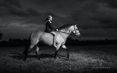 Making memories – Amelia and her horses